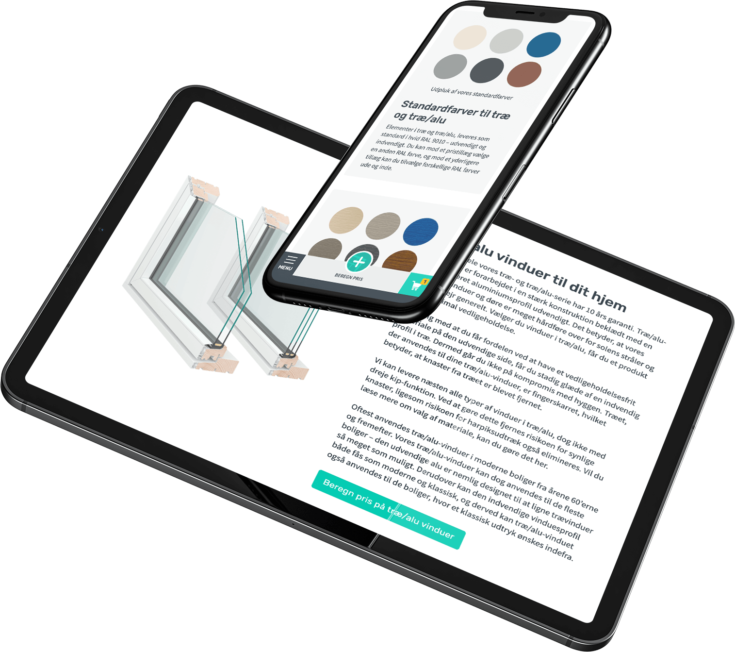 Vinduesgrossisten landingsside